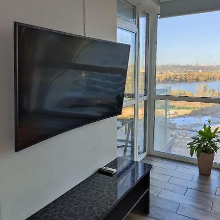 4 Rooms Apartment With A View Of The Dnieper River Киев Экстерьер фото